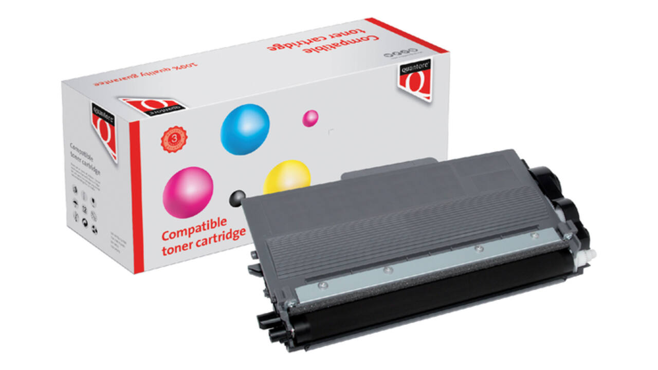 Toner Quantore alternatief tbv Brother TN-3330BK zwart