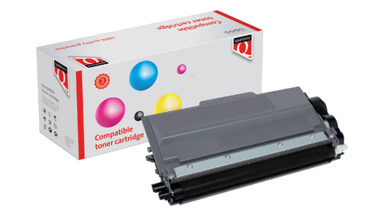 Tonercartridge Quantore alternatief tbv Brother TN-3390 zwart
