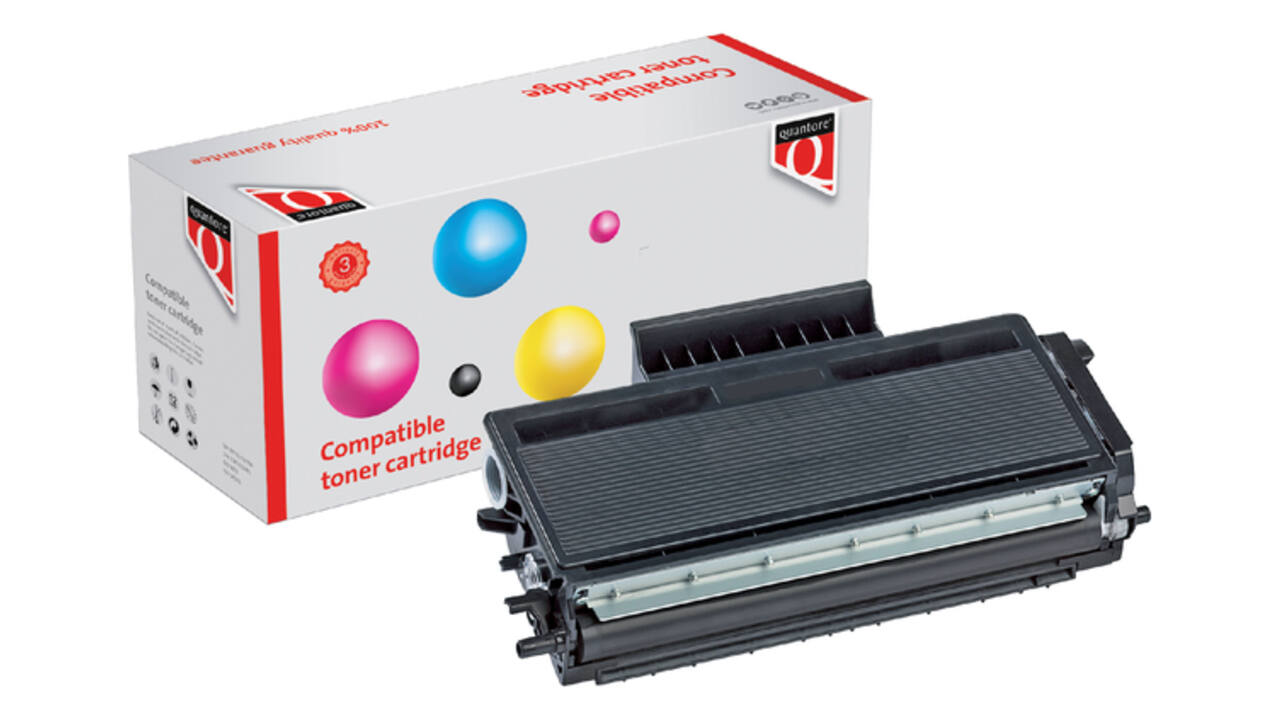 Toner Quantore alternatief tbv Brother TN-3170BK zwart