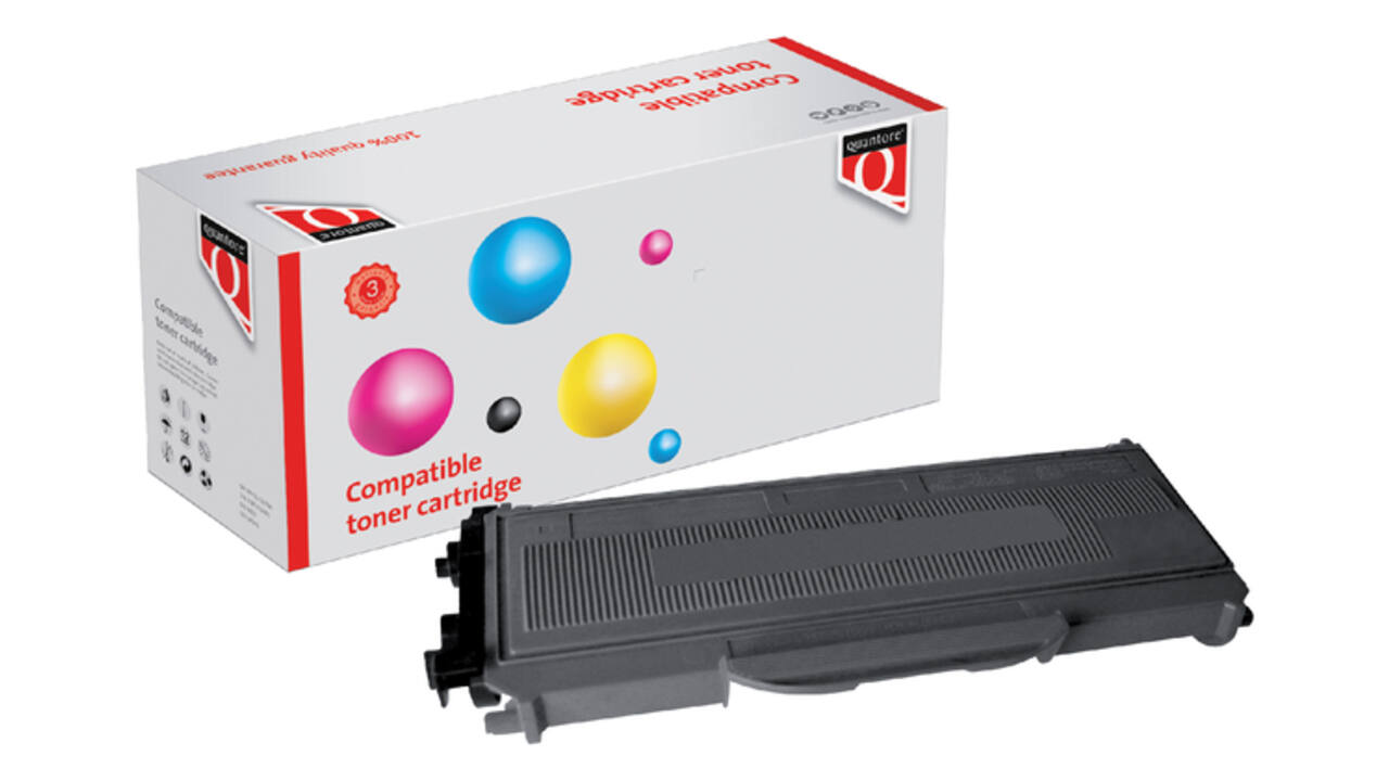 Tonercartridge Quantore alternatief tbv Brother TN-2120 2.6K zwart