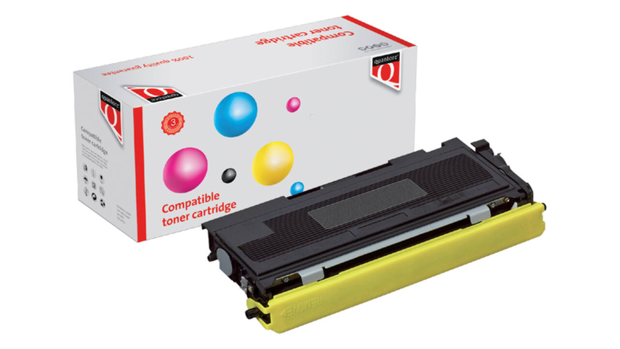Toner Quantore alternatief tbv Brother TN-2005BK zwart