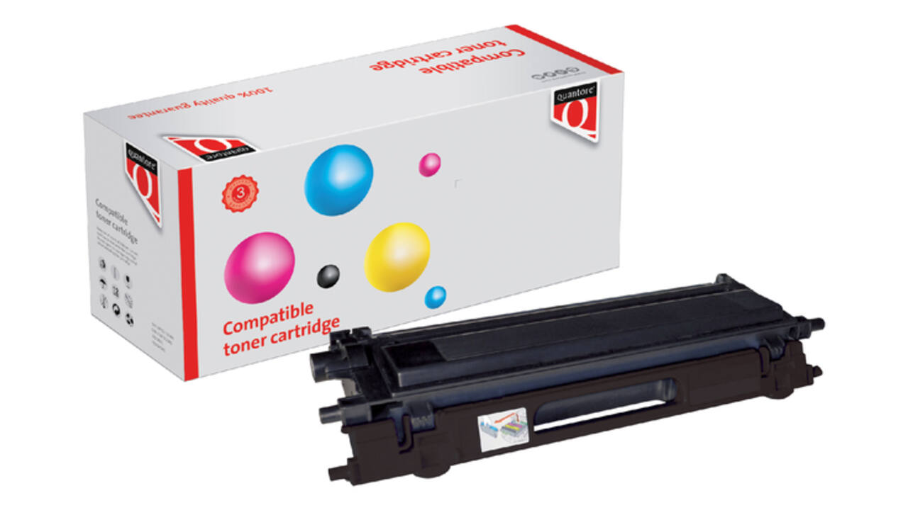 Toner Quantore alternatief tbv Brother TN-135BK zwart