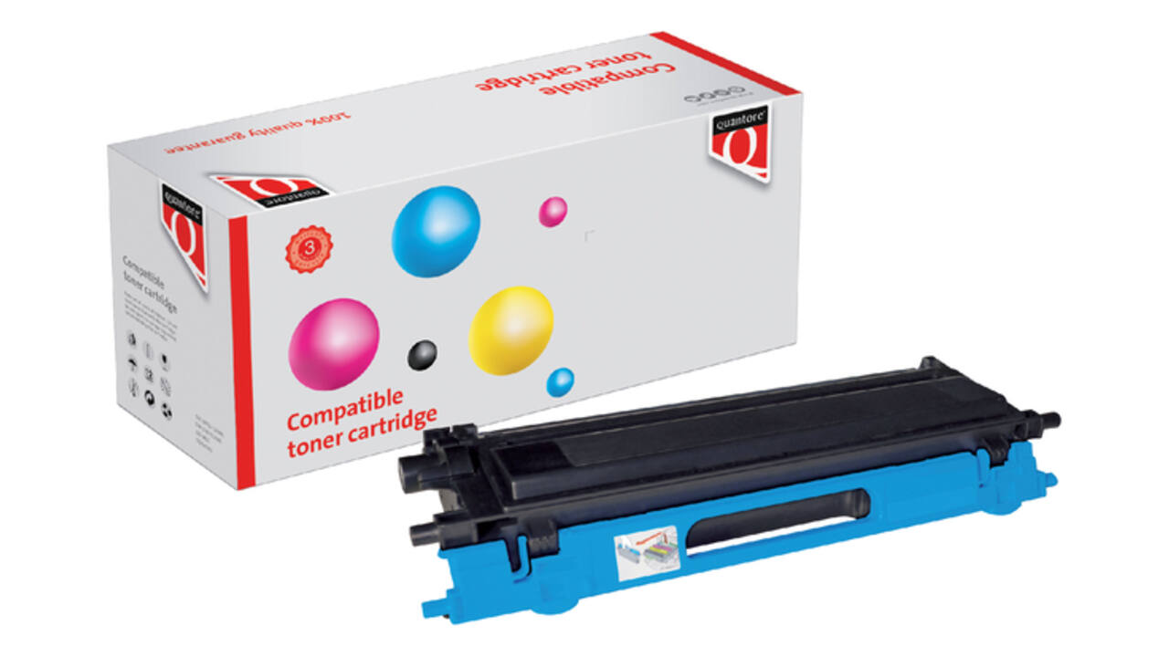 Tonercartridge Quantore alternatief tbv Brother TN-135 blauw