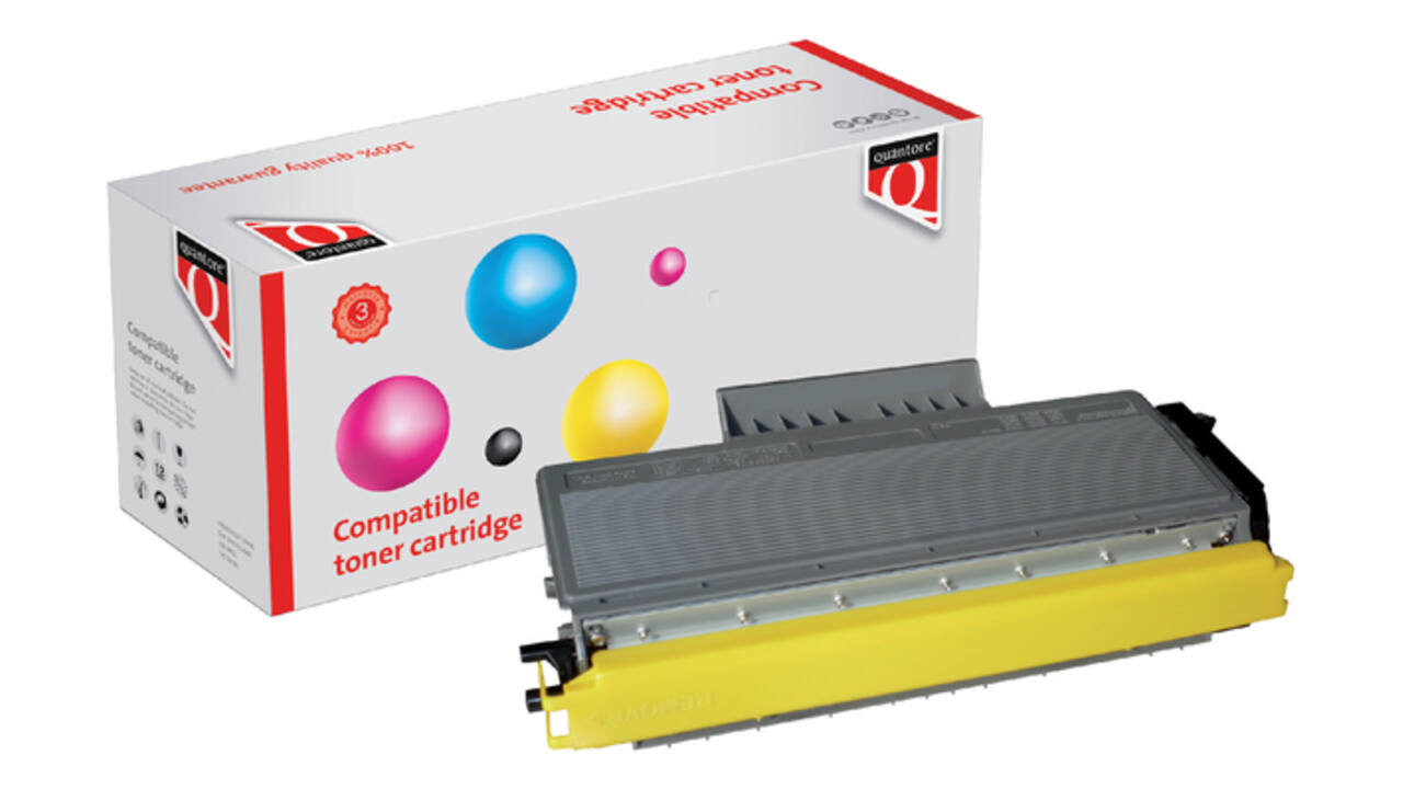Toner Quantore alternatief tbv Brother TN-3280BK zwart
