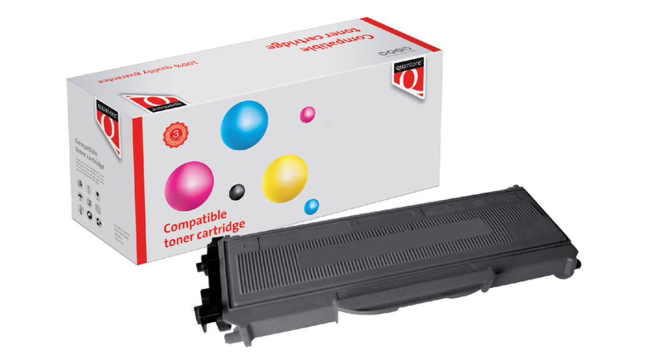 Toner Quantore alternatief tbv Brother TN-2120BK zw HC
