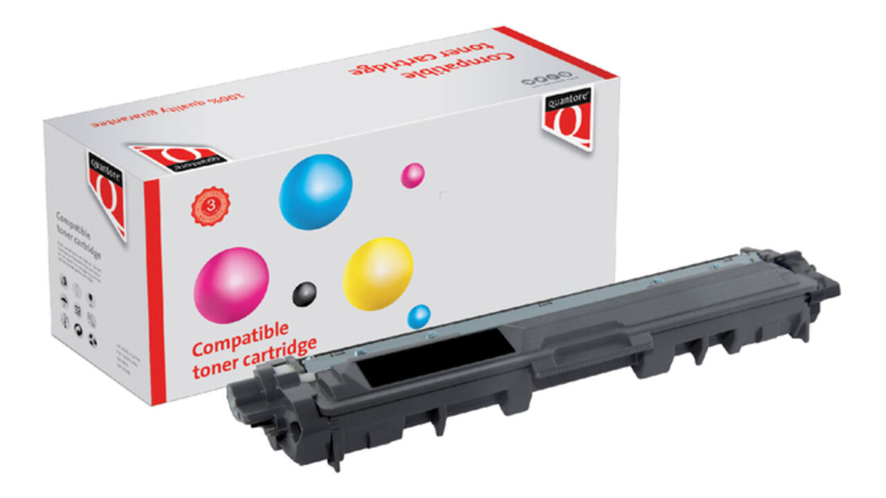 Toner Quantore alternatief tbv Brother TN-241BK zwart