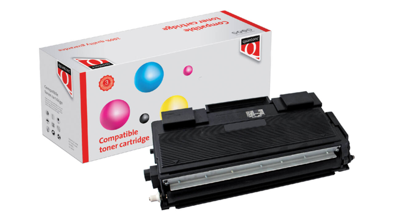 Toner Quantore alternatief tbv Brother TN-4100BK zwart