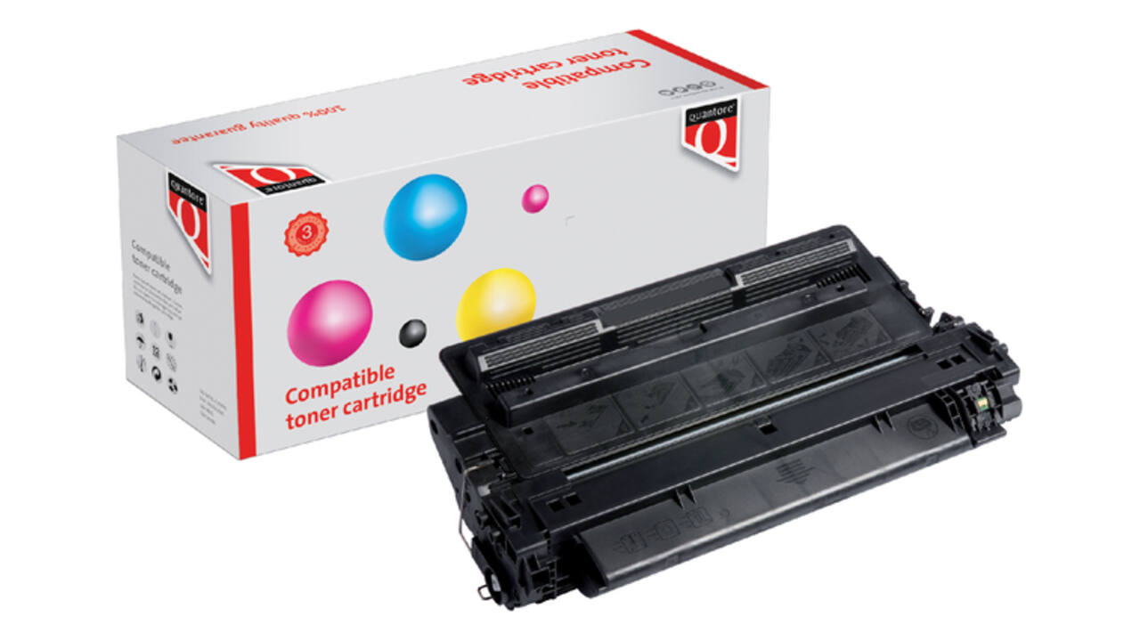 Tonercartridge Quantore alternatief tbv HP Q7516A 16A zwart