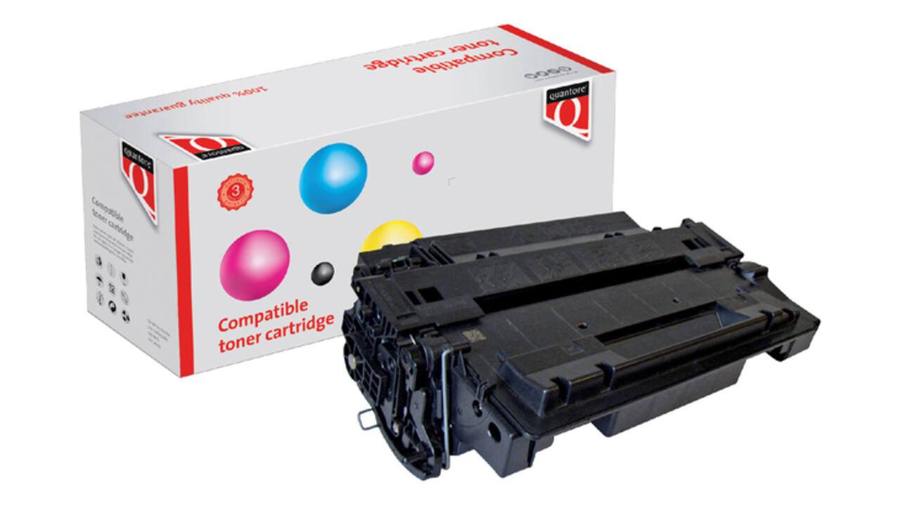 Tonercartridge Quantore alternatief tbv HP CE255A 55A zwart