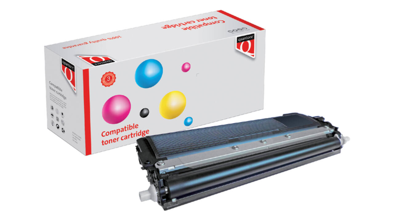 Toner Quantore alternatief tbv Brother TN-230BK zwart