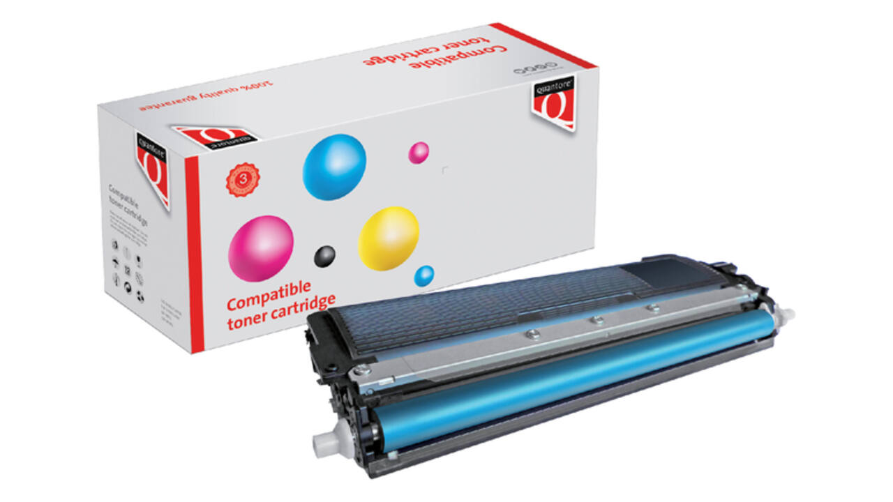 Toner Quantore alternatief tbv Brother TN-230C blauw