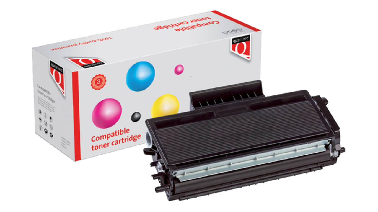 Toner Quantore alternatief tbv Brother TN-3130BK zwart