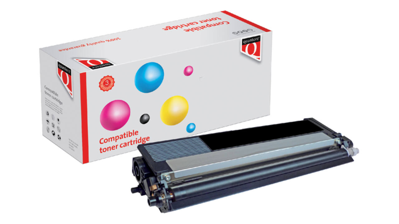 Toner Quantore alternatief tbv Brother TN-325BK zwart
