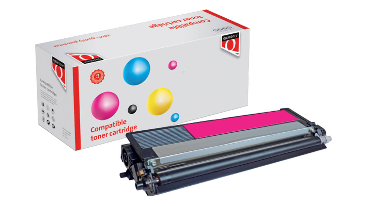 Toner Quantore alternatief tbv Brother TN-325M rood