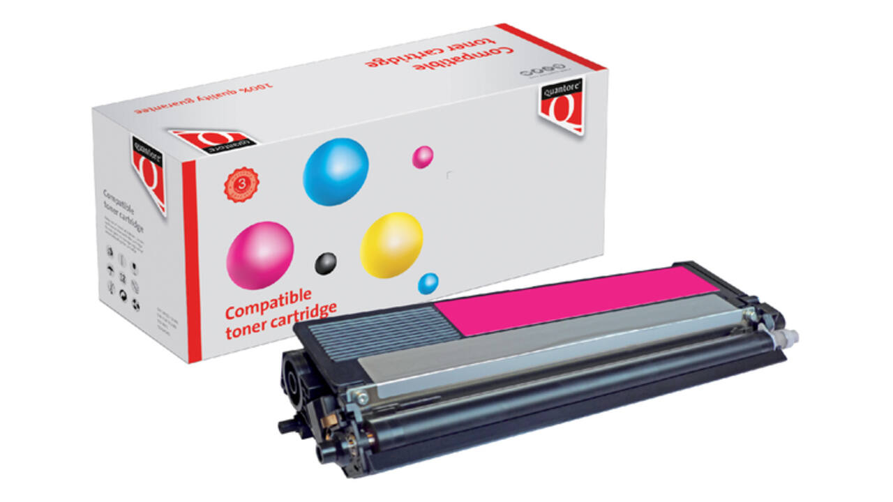 Toner Quantore alternatief tbv Brother TN-321M rood
