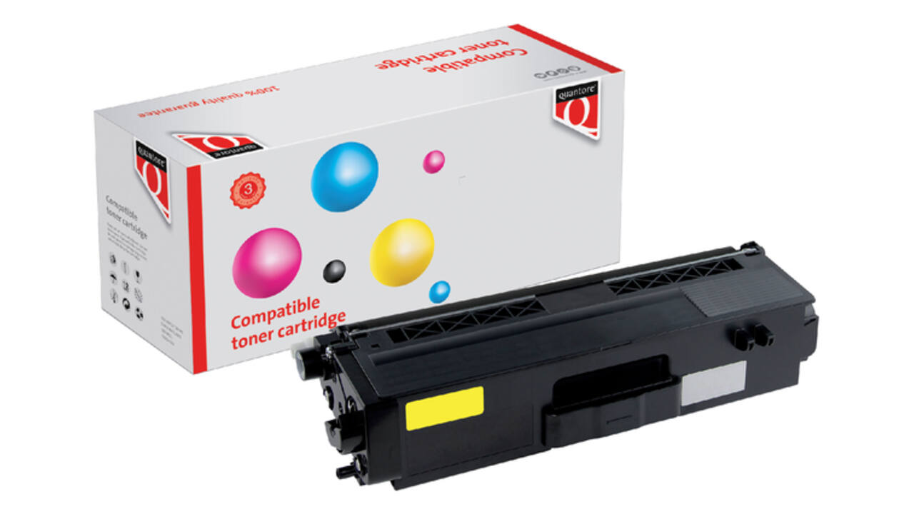 Toner Quantore alternatief tbv Brother TN-900Y geel