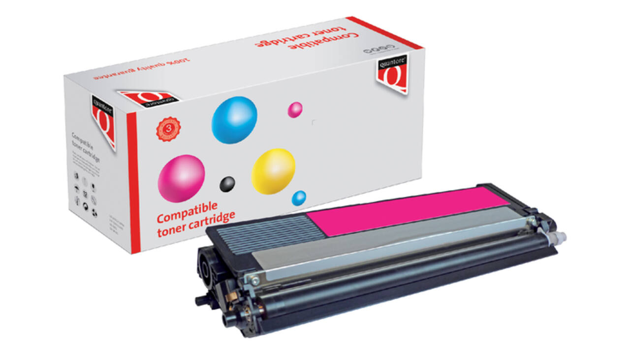 Toner Quantore alternatief tbv Brother TN-326M rood