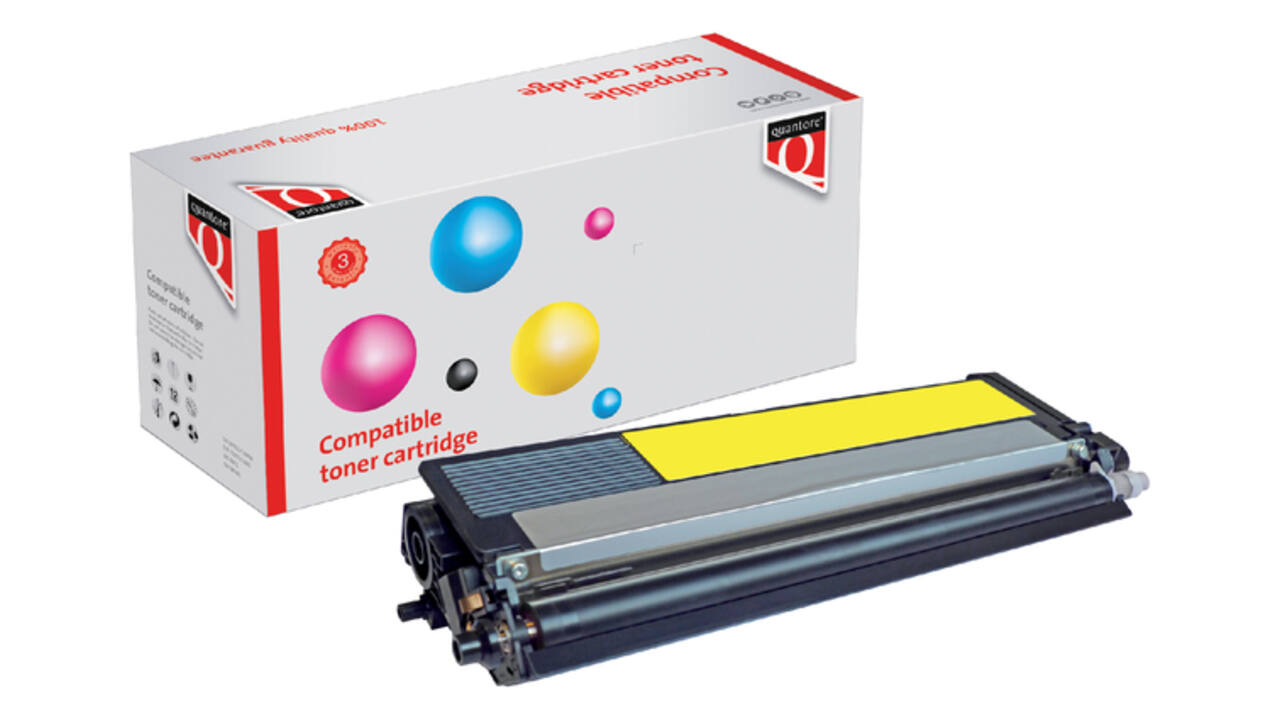 Toner Quantore alternatief tbv Brother TN-326Y geel
