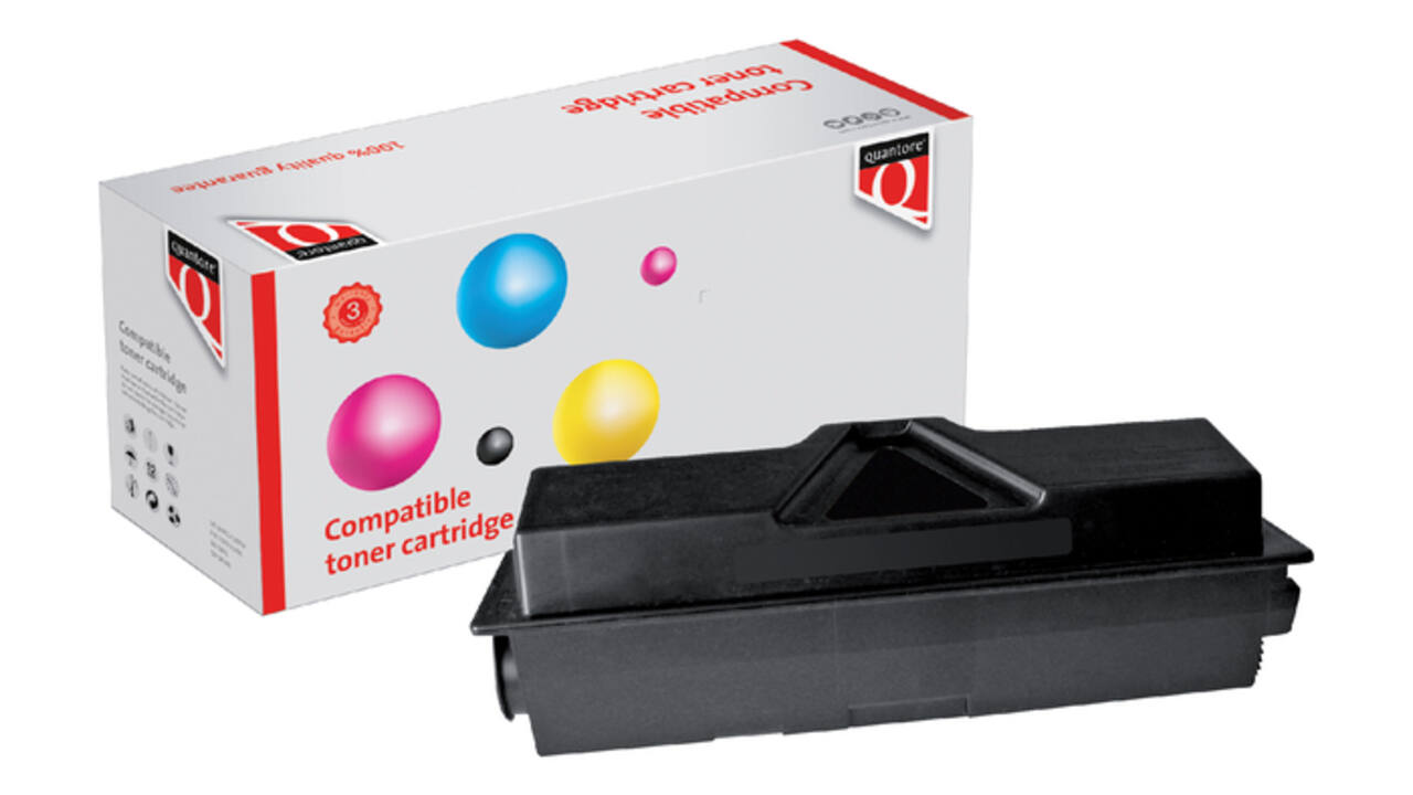 Toner Quantore alternatief tbv Kyocera TK-130K zwart
