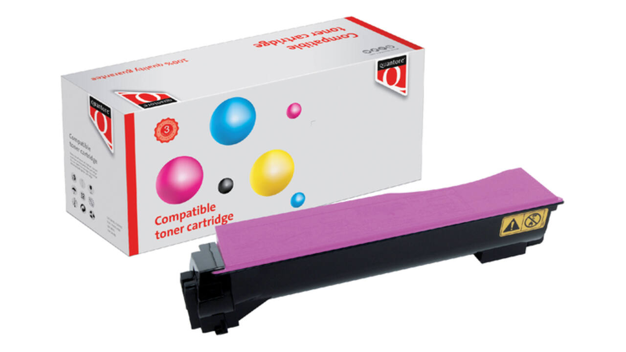 Toner Quantore alternatief tbv Kyocera TK-540M rood
