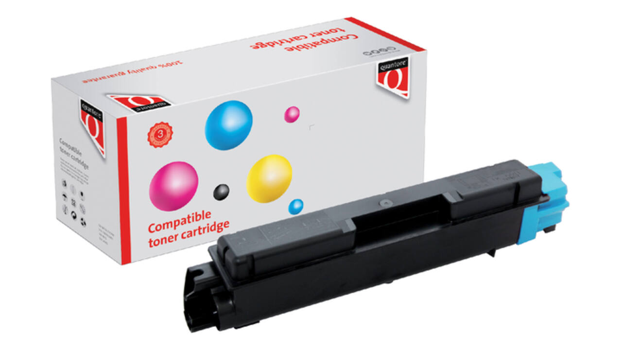 Toner Quantore alternatief tbv Kyocera TK-590C blauw