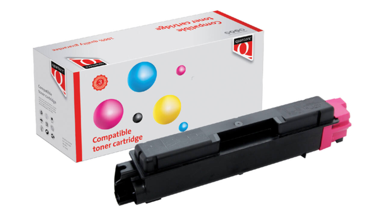 Toner Quantore alternatief tbv Kyocera TK-590M rood