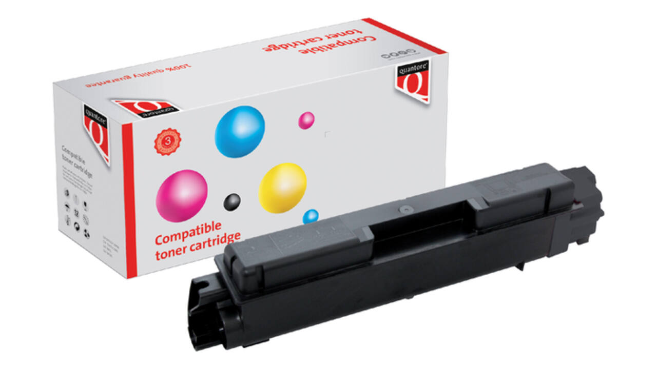 Toner Quantore alternatief tbv Kyocera TK-580K zwart