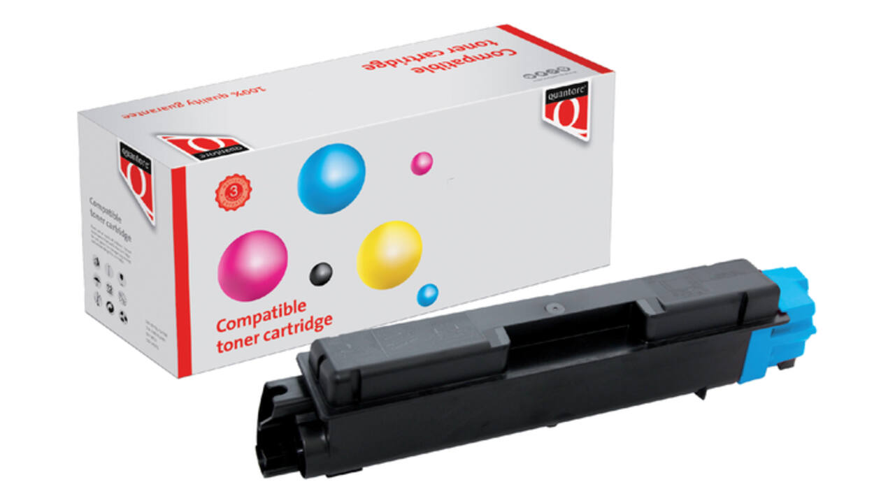 Toner Quantore alternatief tbv Kyocera TK-5150C blauw