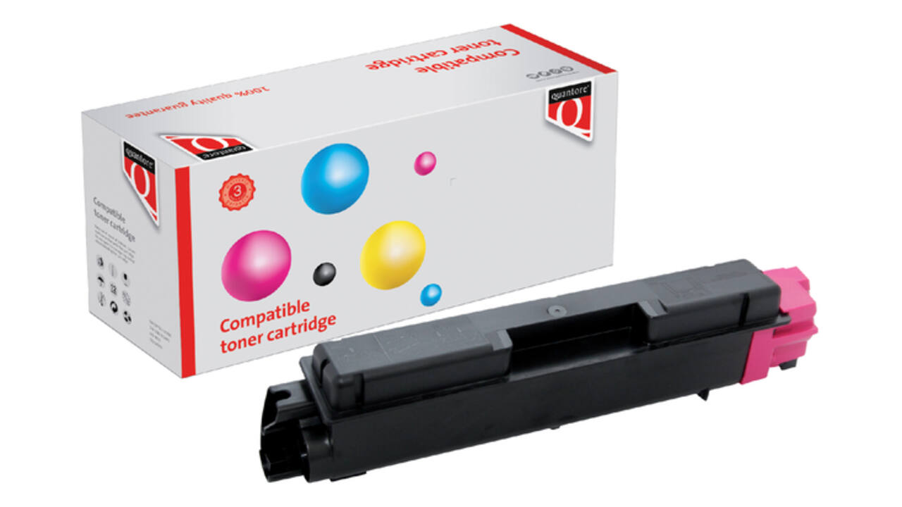 Toner Quantore alternatief tbv Kyocera TK-5150M rood