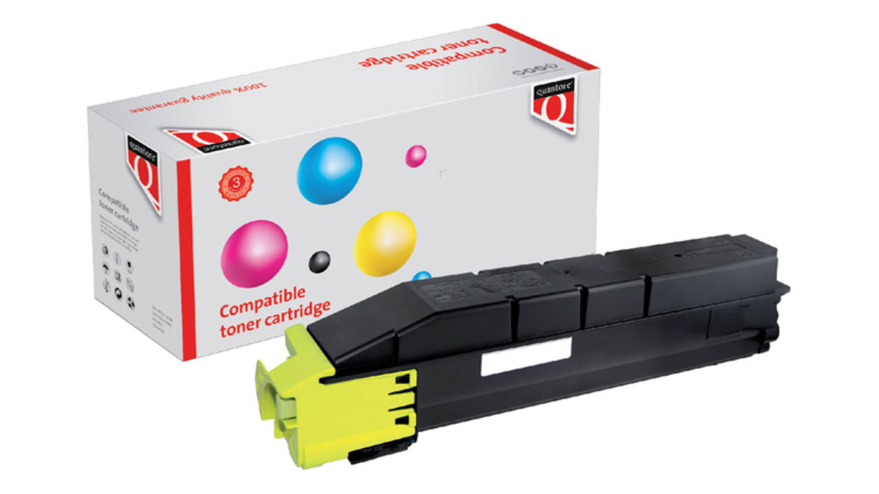 Toner Quantore alternatief tbv Kyocera TK-8305Y geel