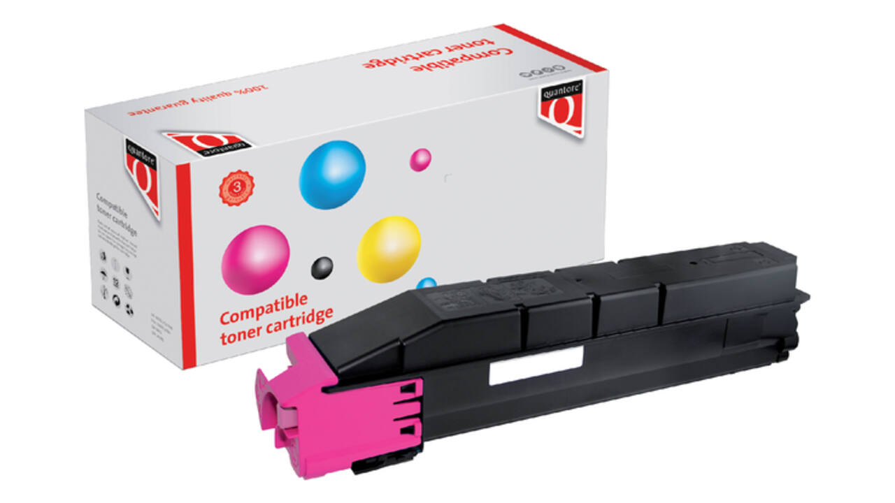 Toner Quantore alternatief tbv Kyocera TK-8305M rood