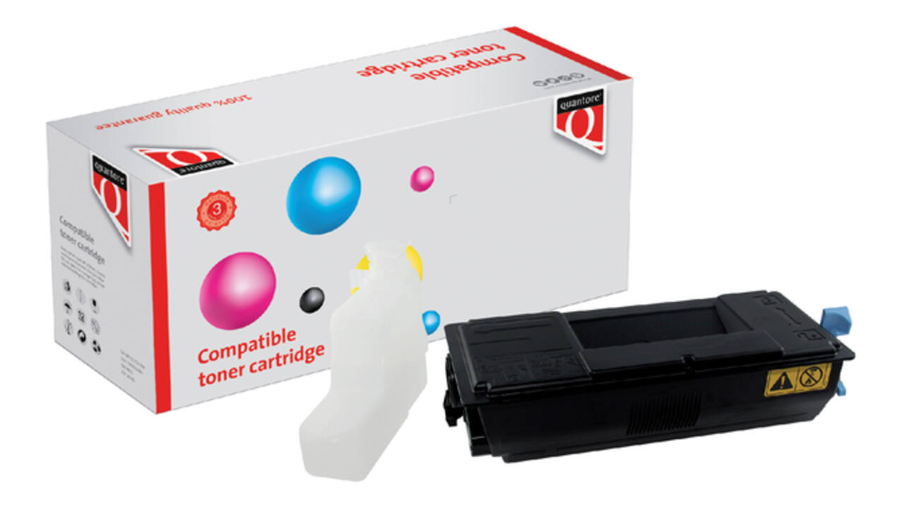 Toner Quantore alternatief tbv Kyocera TK-3150K zwart