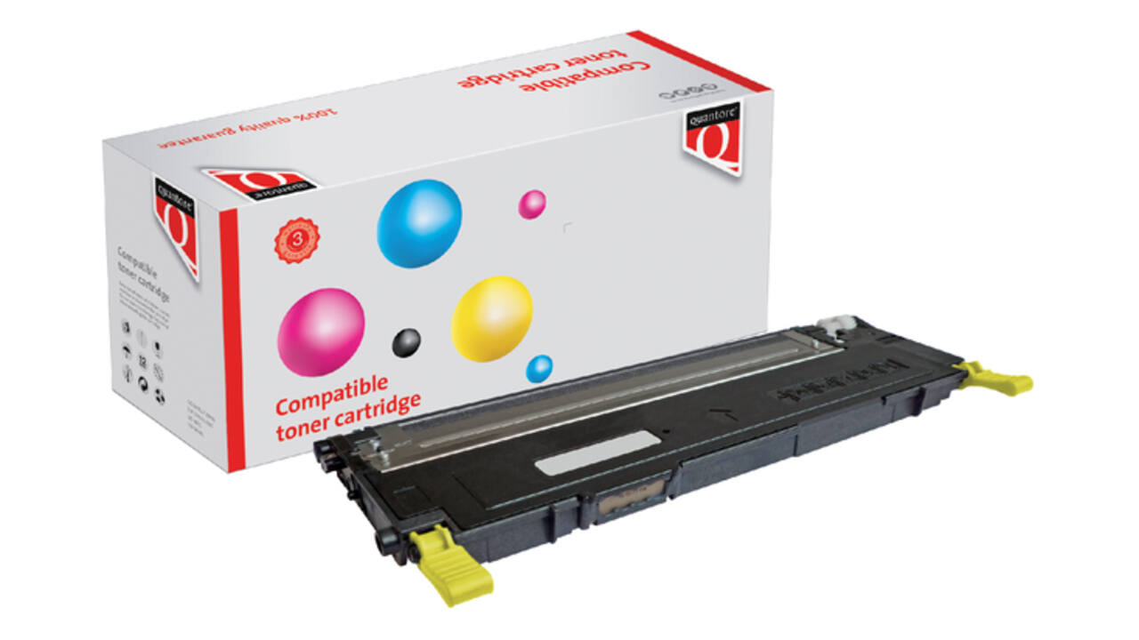 Tonercartridge Quantore alternatief tbv Samsung CLT-Y4092S geel