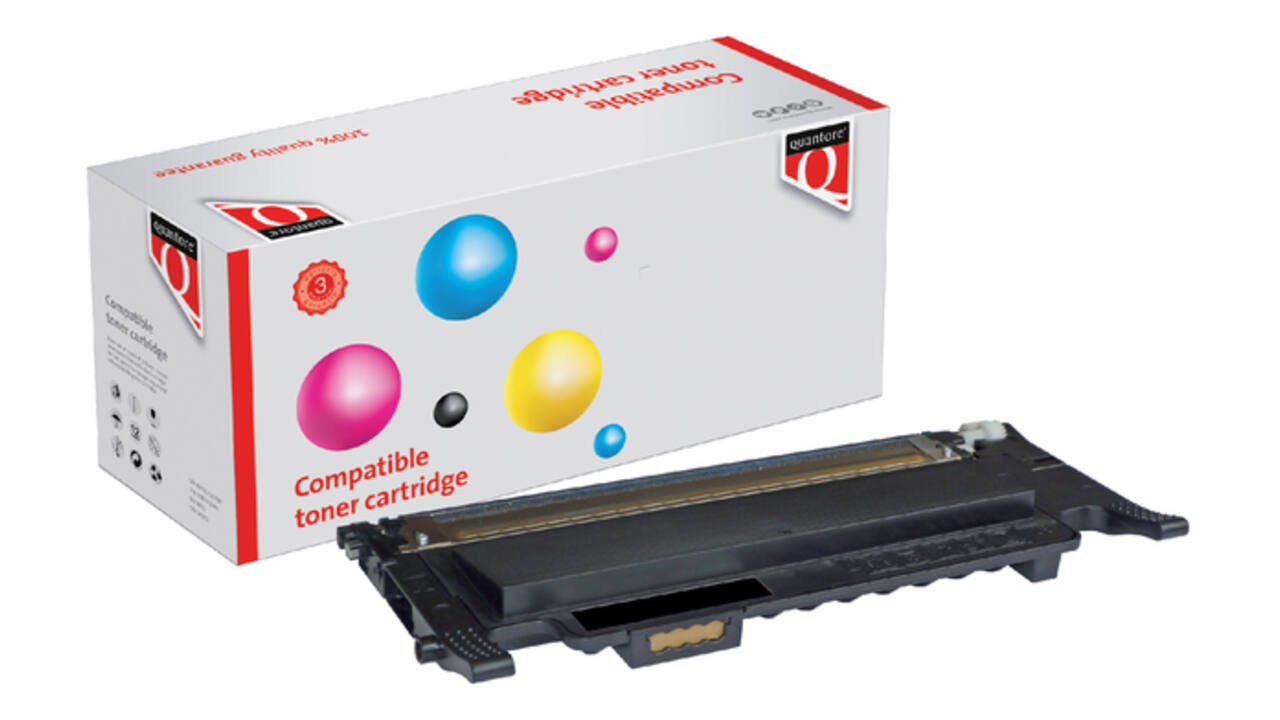 Tonercartridge Quantore alternatief tbv Samsung CLT-K4072S zwart