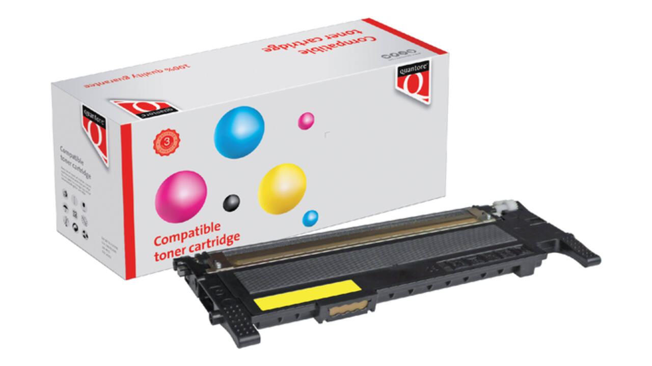 Tonercartridge Quantore alternatief tbv Samsung CLT-Y4072S geel