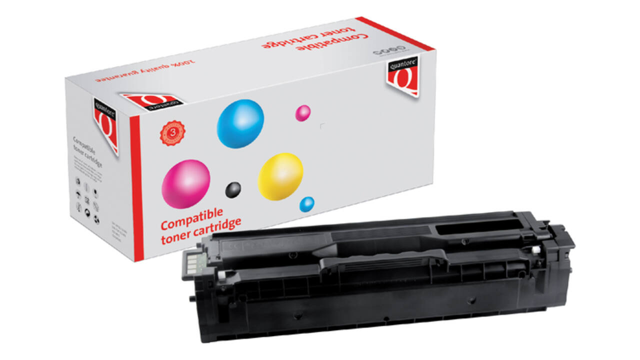 Tonercartridge Quantore alternatief tbv Samsung CLT-K504S zwart