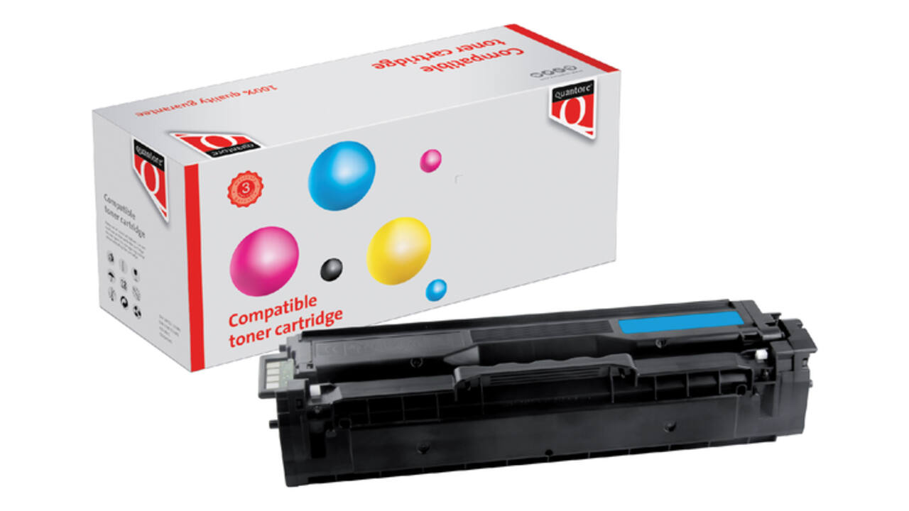 Tonercartridge Quantore alternatief tbv Samsung CLT-C504S blauw