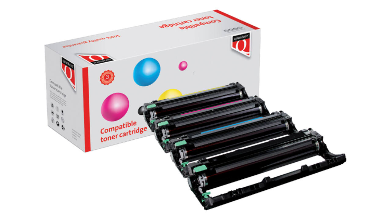 Drum Quantore alternatief tbv Brother DR-241CL zwart + 3 kleuren