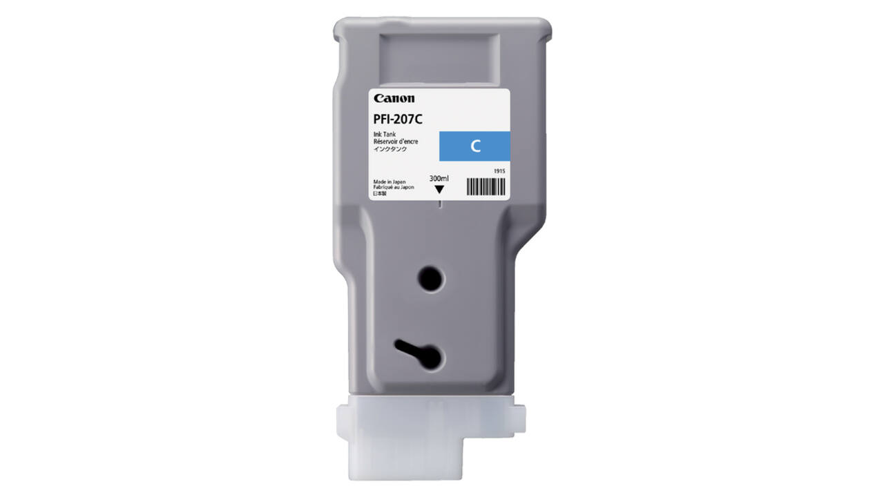 Inktcartridge Canon PFI-207 blauw