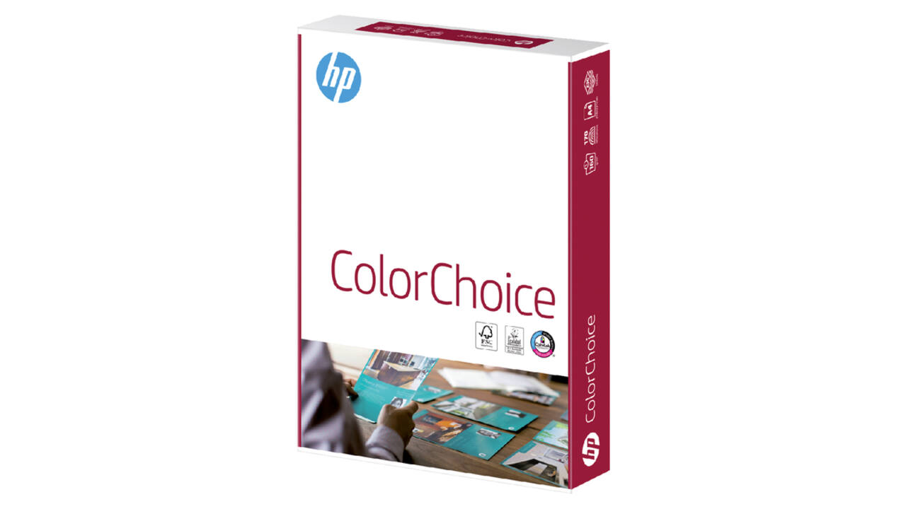 Kleurenlaserpapier HP Color Choice A4 160gr wit 250vel