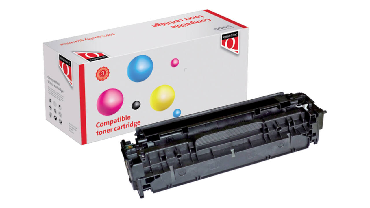 Tonercartridge Quantore alternatief tbv HP CE410A 305A zwart