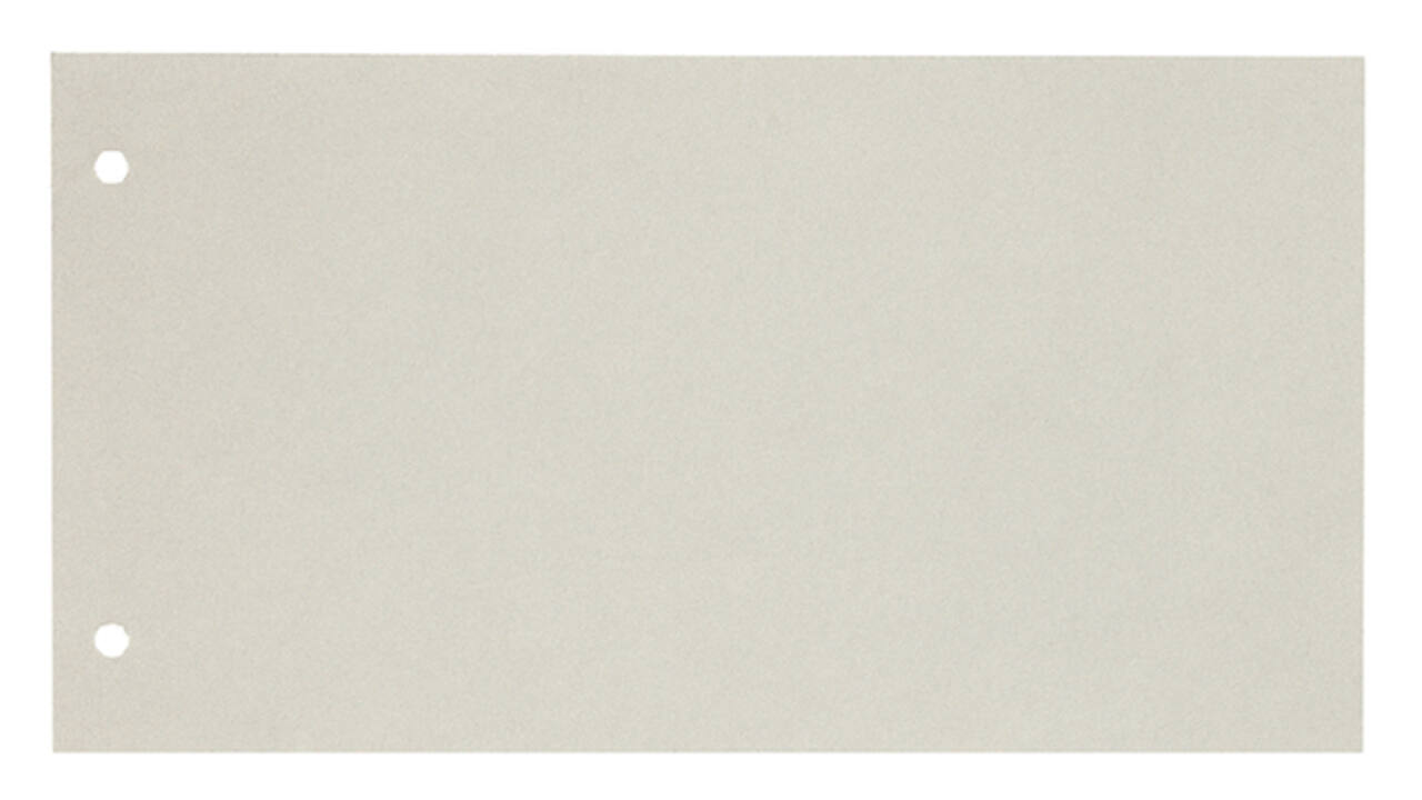 Scheidingsstrook Jalema Infinio ICN 225x120mm 250gr grijs 500 stuks