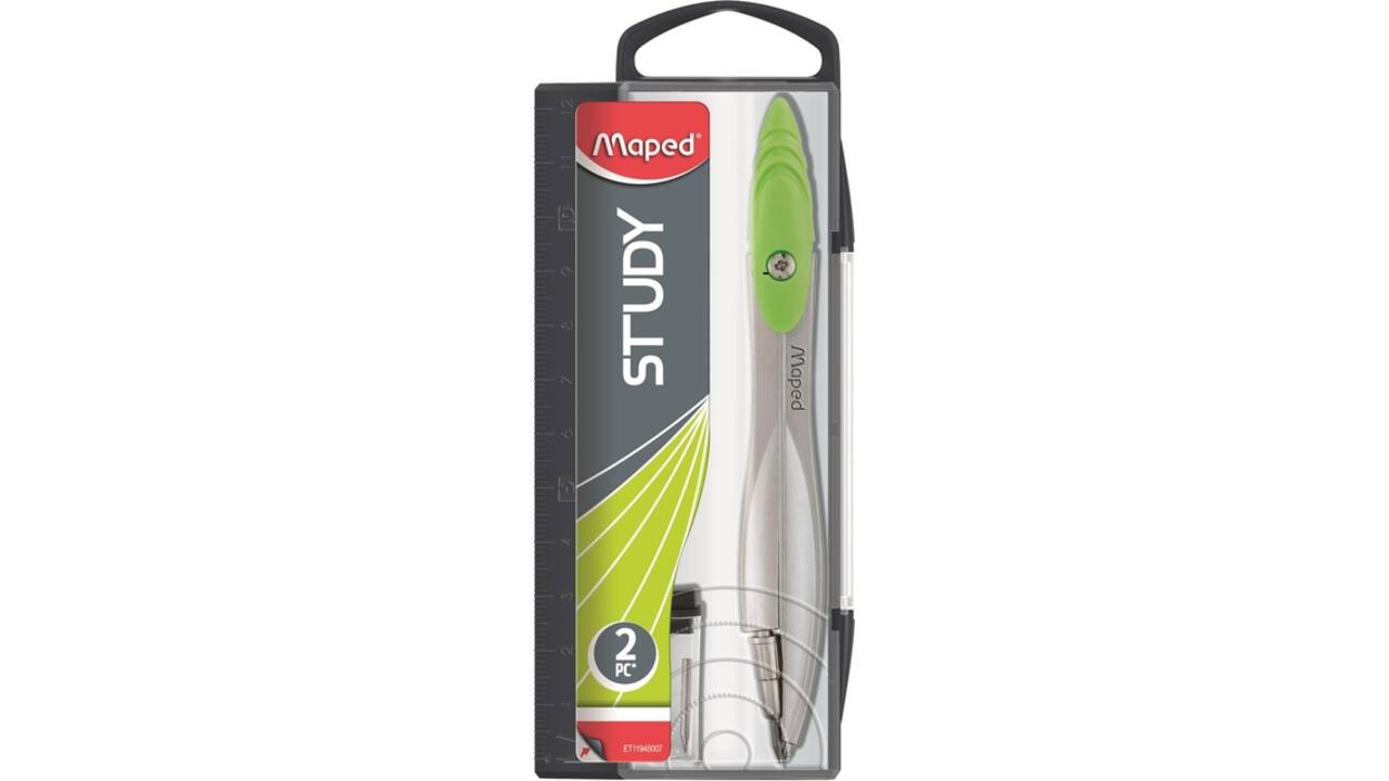 Passer Maped Study 2-delig assorti