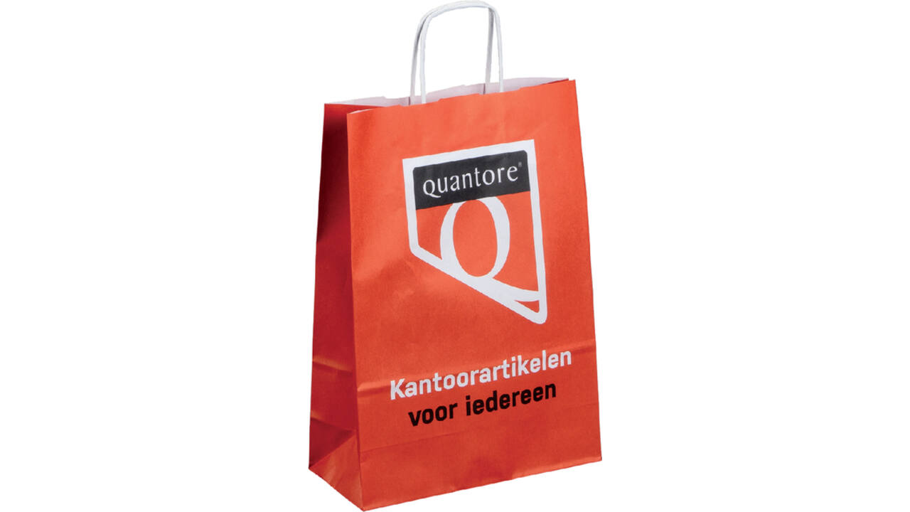 Draagtas Quantore papier 230x330mm 200 stuks