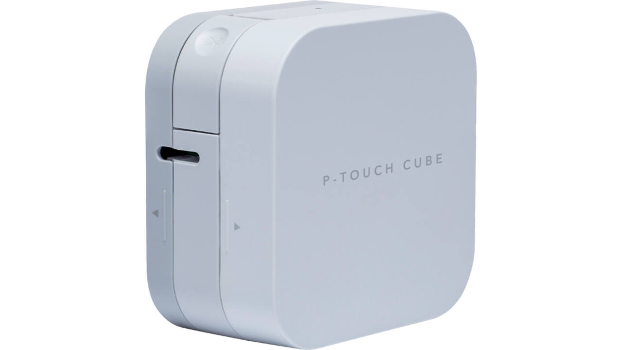 Labelprinter Brother P-touch Cube TZe PT-P300BT desktop 12mm wit
