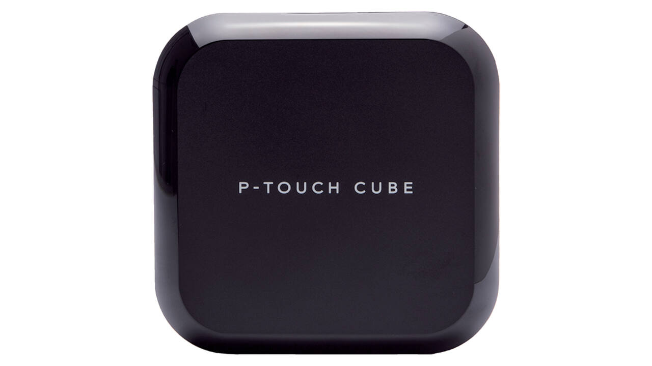 Labelprinter Brother P-touch Cube Plus TZe PT-P710BT desktop 24mm zwart