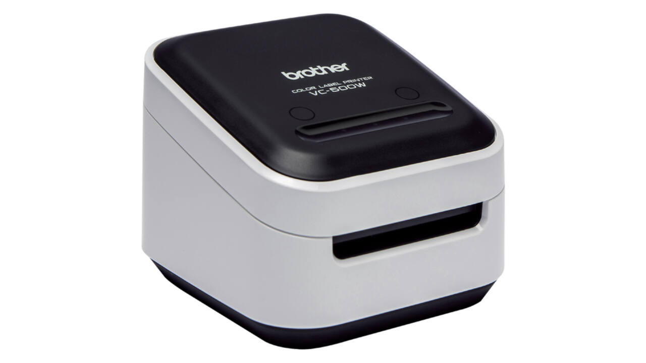 Labelprinter Brother CZ VC-500W desktop 50mm wit