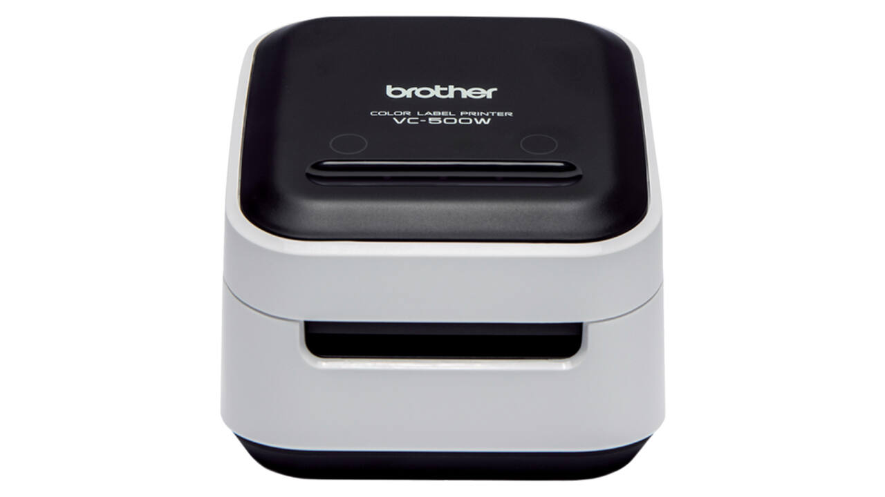 Labelprinter Brother CZ VC-500W desktop 50mm wit