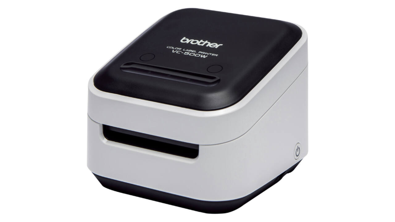 Labelprinter Brother CZ VC-500W desktop 50mm wit