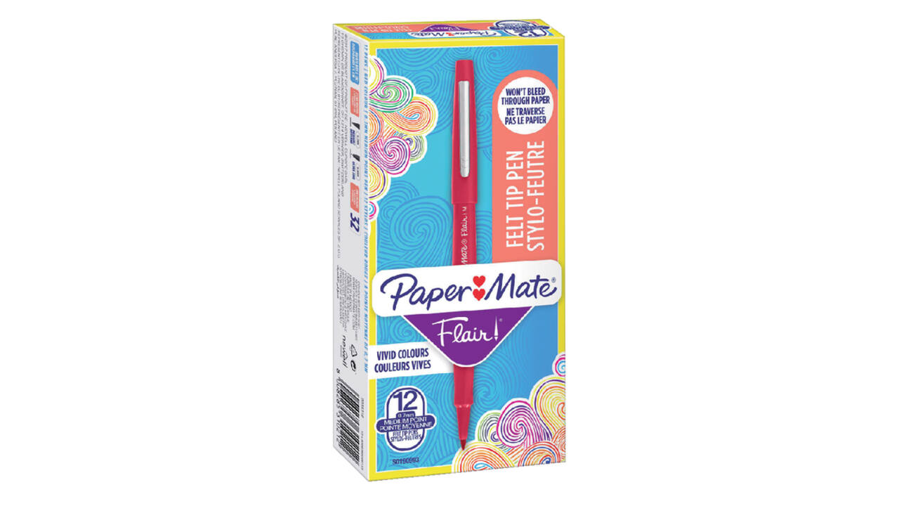 Fineliner Paper Mate Flair Original medium rood
